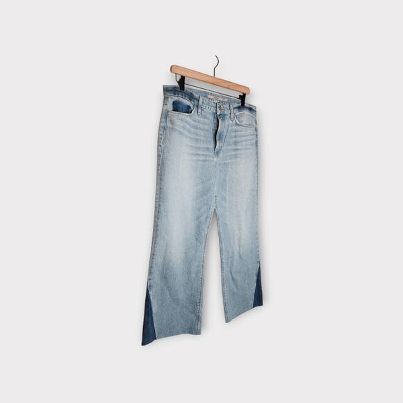 Hudson Barbara High Rise Bootcut Crop Jeans Ivy Wash Women's Size 33 Denim - Picture 3 of 8